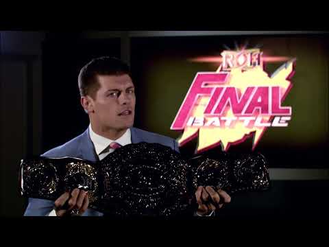 Cody Reveals New Ring Of Honor Championship