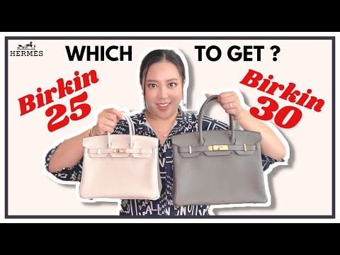 Birkin 25 vs. Birkin 30 Size Comparison - Does Size Really Matter? | My First Luxury