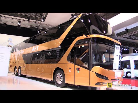 2020 Neoplan Skyliner Double Decker Luxury Coach Walkaround - Exterior Interior Tour