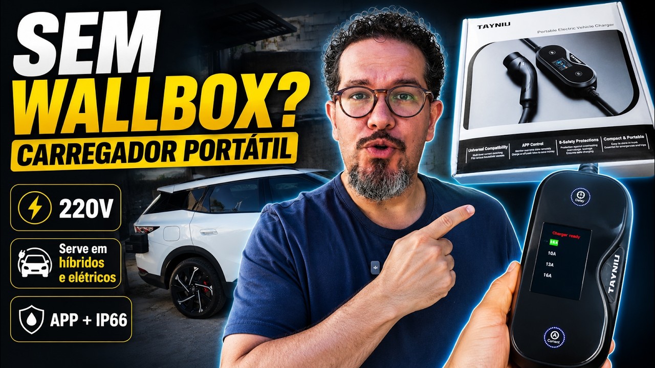 Carregue seu Elétrico em QUALQUER Tomada (Review Tayniu Panda 3.5KW)