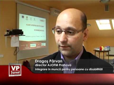 Integrare în muncă pentru persoane cu dizabilităţi