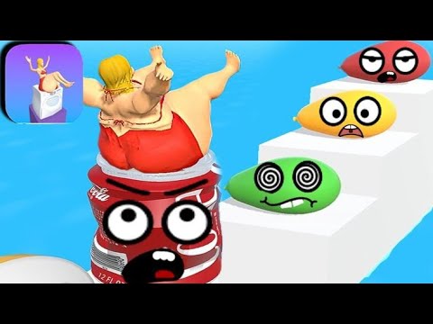 Squeezy girl jumping gameplay 😱