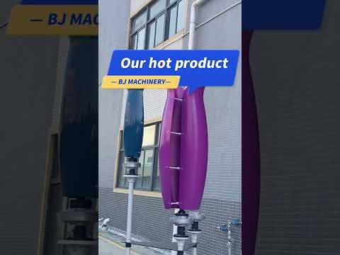 Tulip shape 300W 400W 500W vertical axis wind turbine home off grid controller small wind generator