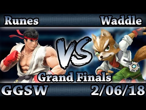 GGSW 70 - Runes (Ryu) Vs. Waddle (Fox) Smash Wii U Grand Finals - Smash 4