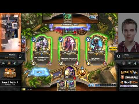 Hearthstone Curse Trials Tournament: Kibler vs Thijs