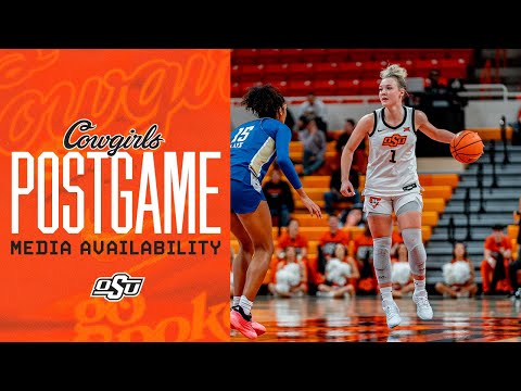 Cowgirl Basketball Media Availability | Oklahoma State Postgame vs. Tulsa (12-06-2025)