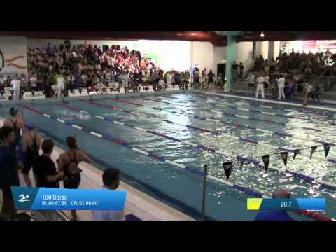 Eliminatorie 2 dei 100 Dorso  Assoluti Femmine Agonisti - 18 Memorial  Chiara Giavi