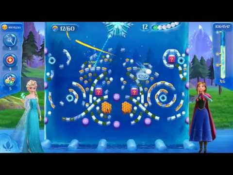 Frozen Free Fall: Icy Shot Level 270 - NO BOOSTERS ☃☃☃
