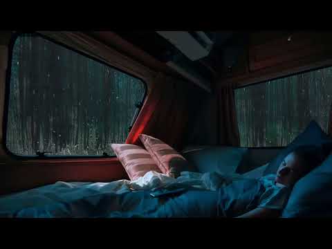 10 Hours ⚡️ Leave It All To Sink Into Heavy Rain And Thunderstorms - Relax And Sleep In Cozy Car