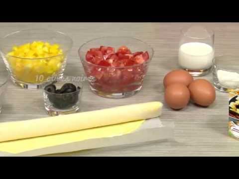 Recette simple et facile : la tarte au thon à la provençale