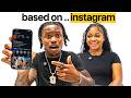Blind Dating Based Off INSTAGRAM