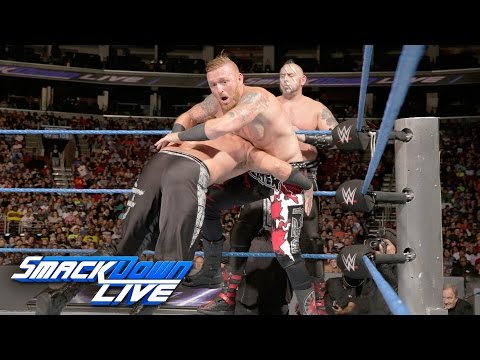 Heath Slater & Rhyno vs. The Ascension – SmackDown Tag Team Titel Match: SmackDown LIVE, 13. Sep.