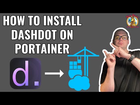 How to install Dashdot on Portainer
