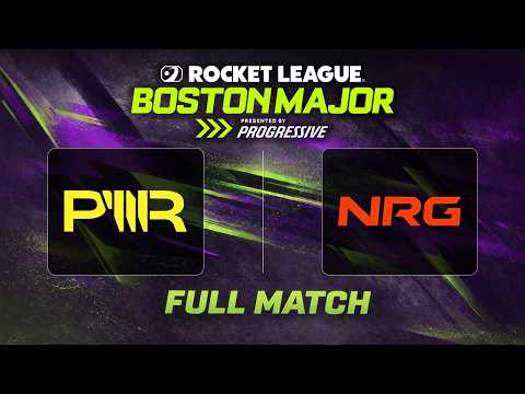[FULL MATCH] PWR vs NRG | RLCS 2026 Boston Major | Group Stage
