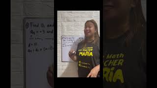 Finding the First Term and Common Difference