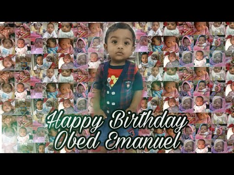 Happy Birthday Obed Emanuel
