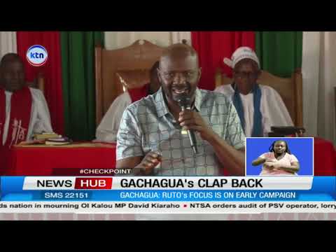 Former DP Gachagua blames government for leadership failures