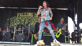 FALLING IN REVERSE - &quot;ROLLING STONE&quot; LIVE (WARPED TOUR 2016)