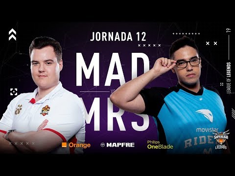MAD LIONS E.C. VS MOVISTAR RIDERS | Superliga Orange League of Legends | Jornada 12 | 2019