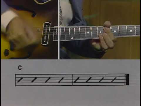 Barney Kessel Jazz Guitar Improvisation: Lesson 10 - The Blues - Practice Track