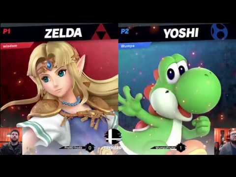 Try Hard Smash #5 - Losers Final - frod0 (Zelda) vs WumpaFruito (Yoshi)