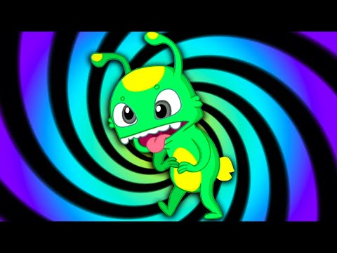 Groovy The Martian - Walk through the Hypnotic Theme Park Full episode! Cartoon for kids!