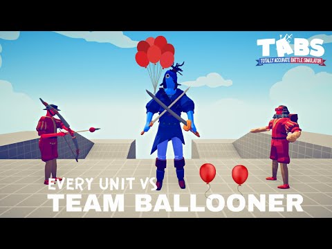 Team Ballooner VS Every Unit : TABS - Totally Accurate Battle Simulator