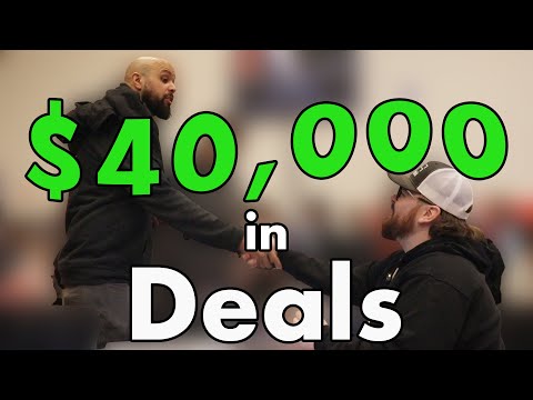 Over $40,000 In Deals Done At The Grove City Card Fest! Pt. 1
