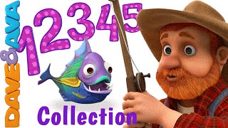 12345 Once I Caught a Fish Alive | Number Song | Nursery Rhymes Collection from Dave and Ava