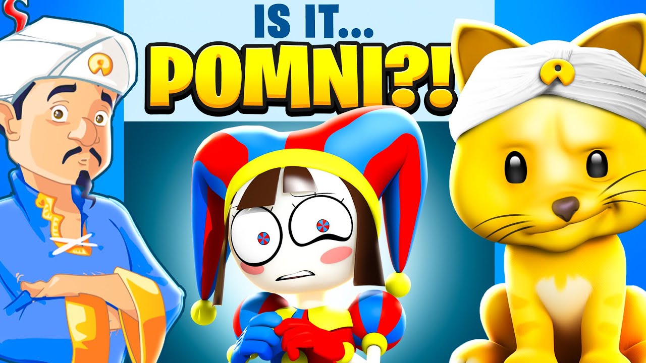 Can AMAZING DIGITAL CIRCUS BEAT THE AKINATOR?!