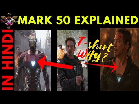 IRON MAN MARK 50 Avengers Infinity War ARMOUR || Explained in HINDI ||