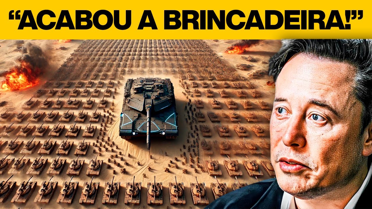 Elon Musk acabou de enviar a Israel uma arma militar que pode destruir as forças do Irã!