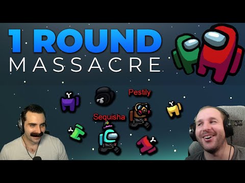 1 Round Massacre | Among Us