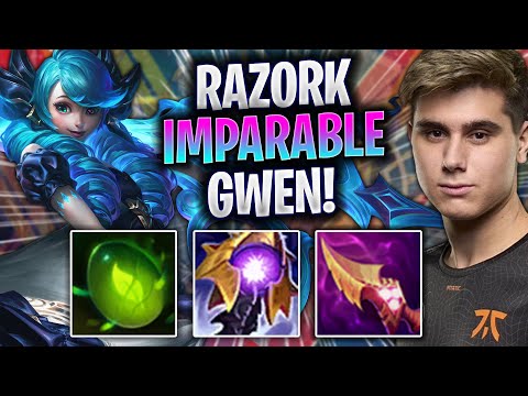 RAZORK ES IMPARABLE CON GWEN JUNGLA! - Razork Juega Gwen Jungle vs Lee Sin! | Preseason 2023