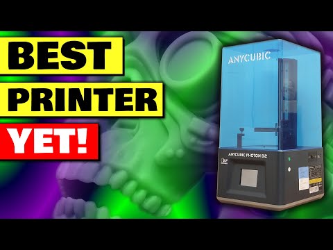Anycubic Photon D2 DLP 3d resin printer [HONEST REVIEW]