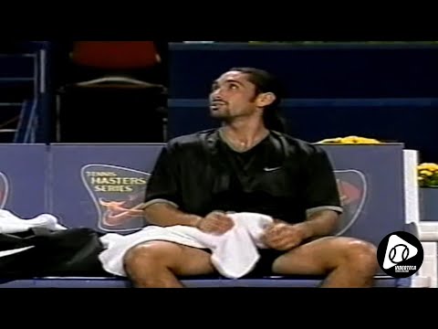 Marcelo Ríos vs Fabrice Santoro - Stuttgart 2001 R1 Highlights