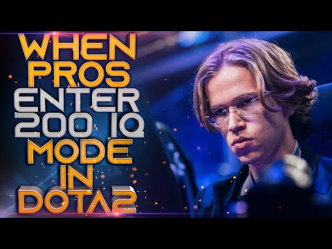 When Pros enter 200 IQ Mode in Dota 2
