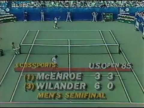 Mcenroe vs Wilander - Semi  Final US Open 1985 - 05/16
