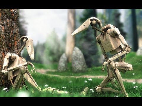 B1 battle droid - Somewhere Only We Know