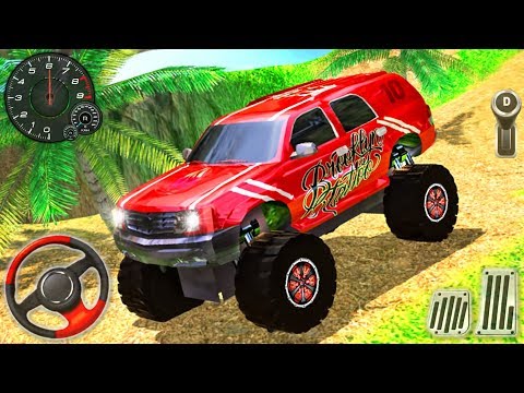 Offroad Jeep Hummer Driving Simulator - 4x4 Monster Truck Hill Drive - Android GamePlay