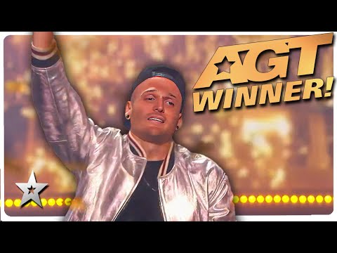 America's Got Talent WINNER Dustin Tavella - ALL Performances!