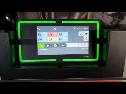 Fröling S4 Turbo 22kW - Estrich Aufheizprogramm und der Verbrauch an Holz - Tag 1