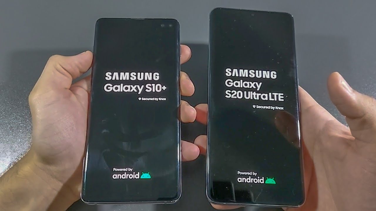 Samsung S20 Ultra vs Samsung S10 Plus Speed Test Comparison