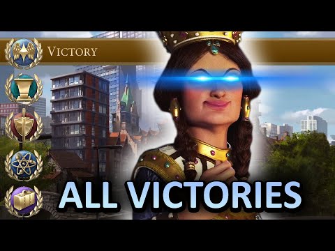 I WON Every Victory Type In One Single Game As Tamar of Georgia In Civ 6 On Deity - Test Of Time Mod