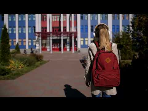 girl walking to school | Free Stock Footage - No Copyright