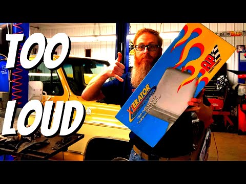 How to quiet down your exhaust with glass pack mufflers