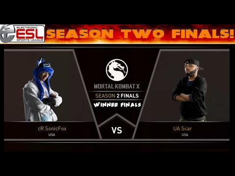 Match 18 - MKX - $100,000 Prize - Season 2 Finals (Winner Finals) - SonicFox vs UA Scar