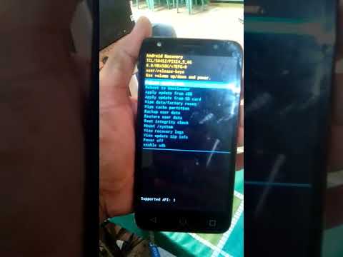 Alcatel Pixi 4 hard reset #Alcatel #Hardreset #Technician