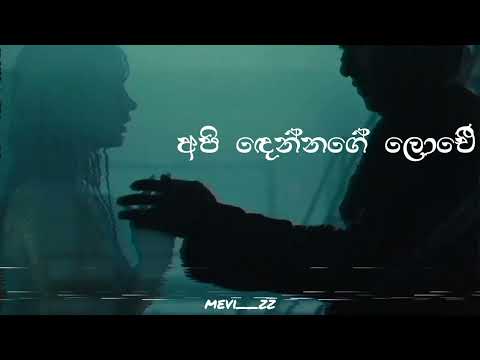 Api Dennage Lowe [.අපි දෙන්නගේ ලොවේ ]     {.LYRICS.-.Gayan Arosha.