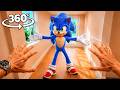 Sonic BROKE Into YOUR HOUSE RUN NOW VR 360 4K Video